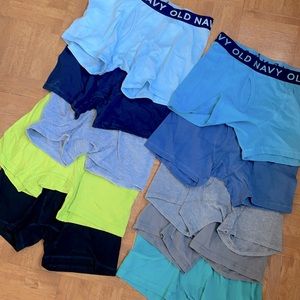 10 pairs Old Navy boxer shorts